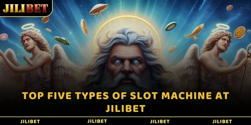 Top five types of Slot machine at JILIBET