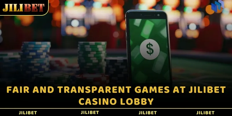 Fair and transparent games at JILIBET Casino lobby
