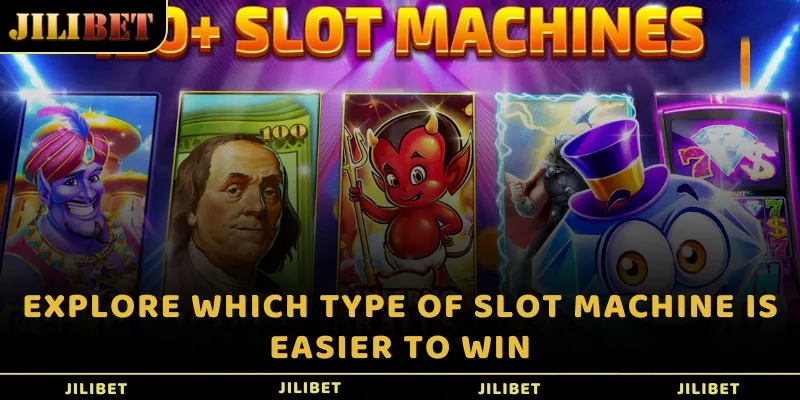 Explore which type of slot machine is easier to win